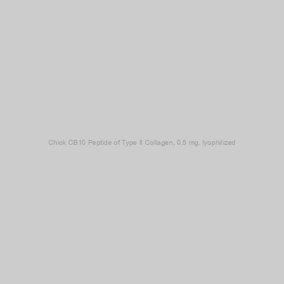 Chondrex - Chick CB10 Peptide of Type II Collagen, 0.5 mg, lyophilized
